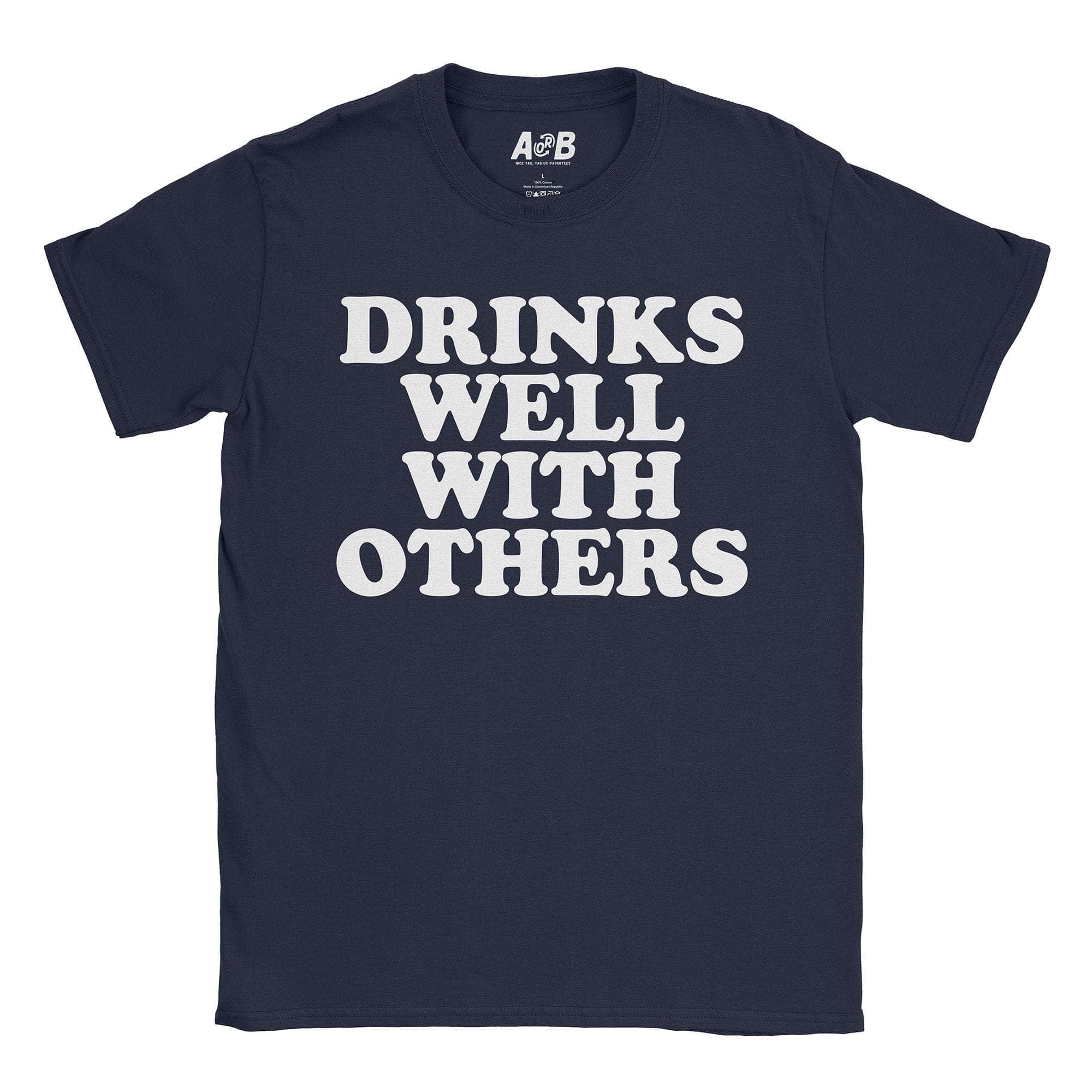 Drinks Well T-Shirt Hoodie, Sweatshirt | CiraTrend.com (Image 3)