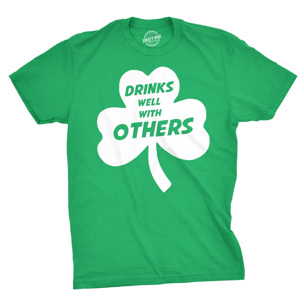 Drinks Well With Others Men's T Shirt Hoodie, Sweatshirt | CiraTrend.com (Image 5)