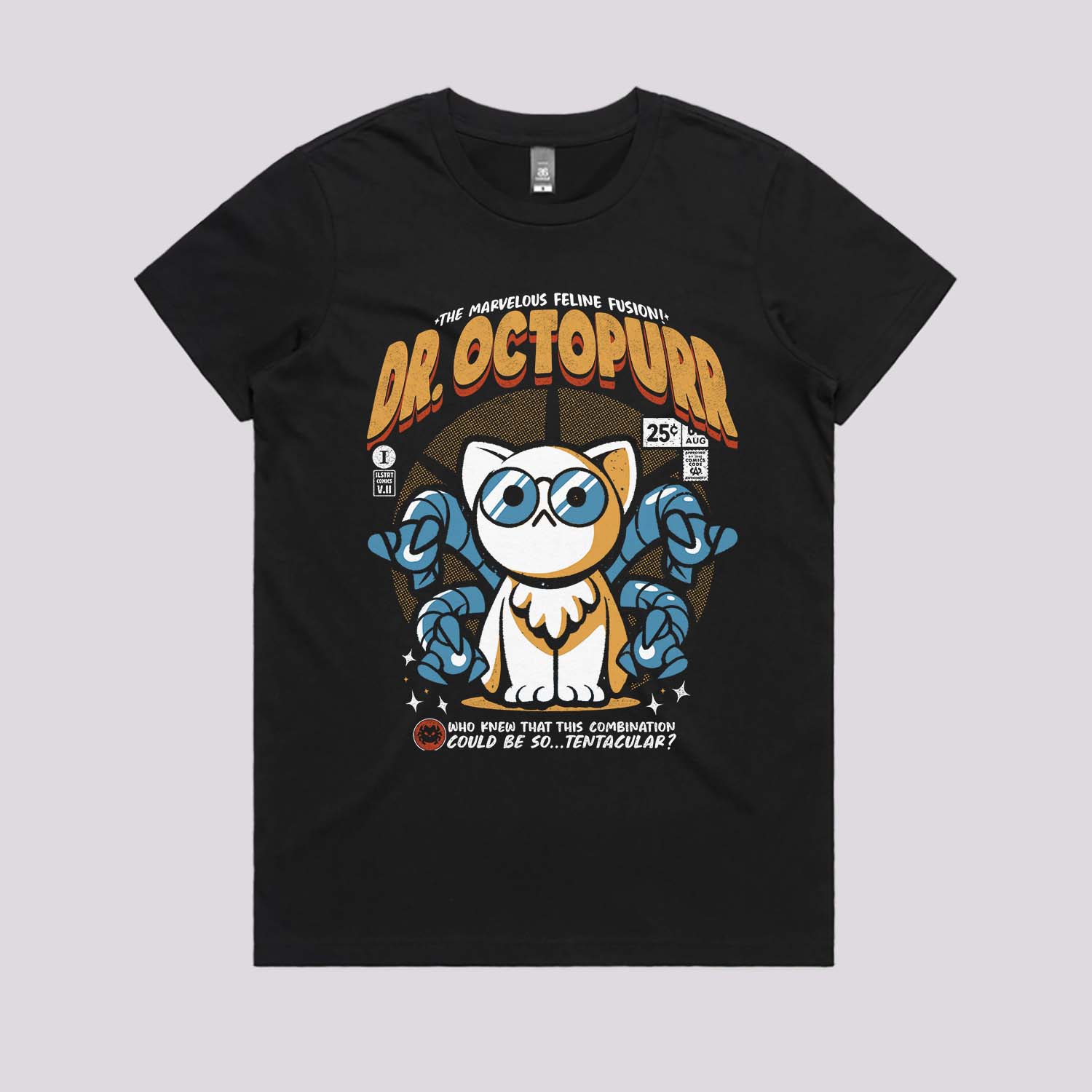 Dr. Octopurr T-Shirt Hoodie, Sweatshirt | CiraTrend.com (Image 3)