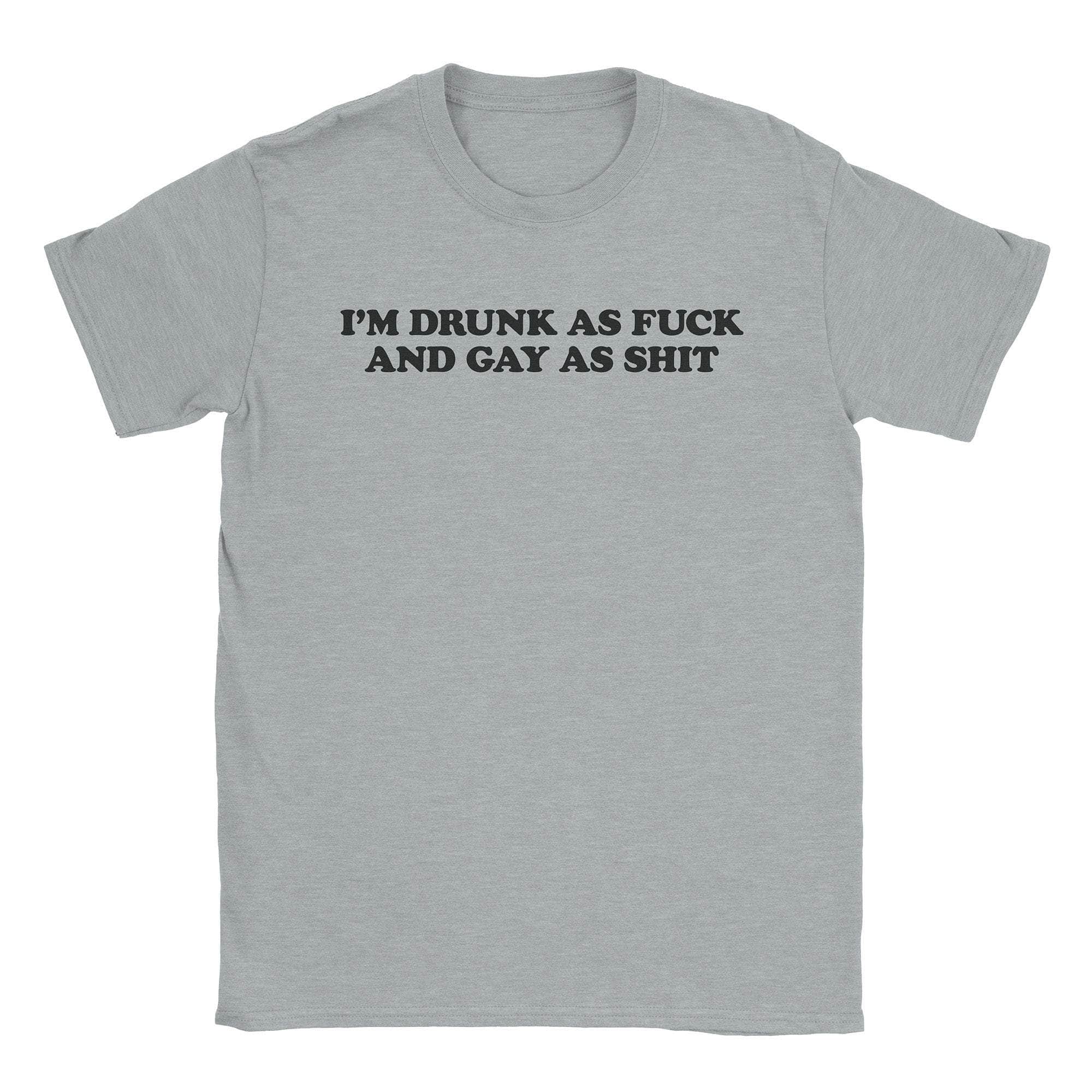 Drunk & Gay T-Shirt Hoodie, Sweatshirt | CiraTrend.com (Image 2)