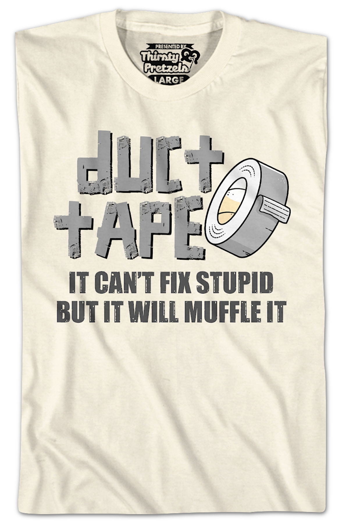 Duct Tape Can't Fix Stupid T-Shirt Hoodie, Sweatshirt | CiraTrend.com (Image 2)