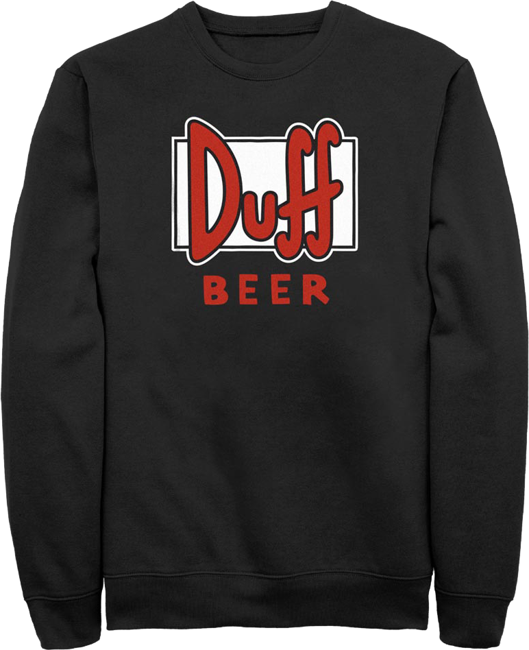 Duff Beer Logo Simpsons Sweatshirt T-Shirts, Hoodie | CiraTrend.com (Image 1)