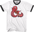 Dungeons & Dragons Logo Ringer Shirt Hoodie, Sweatshirt | CiraTrend.com (Image 1)