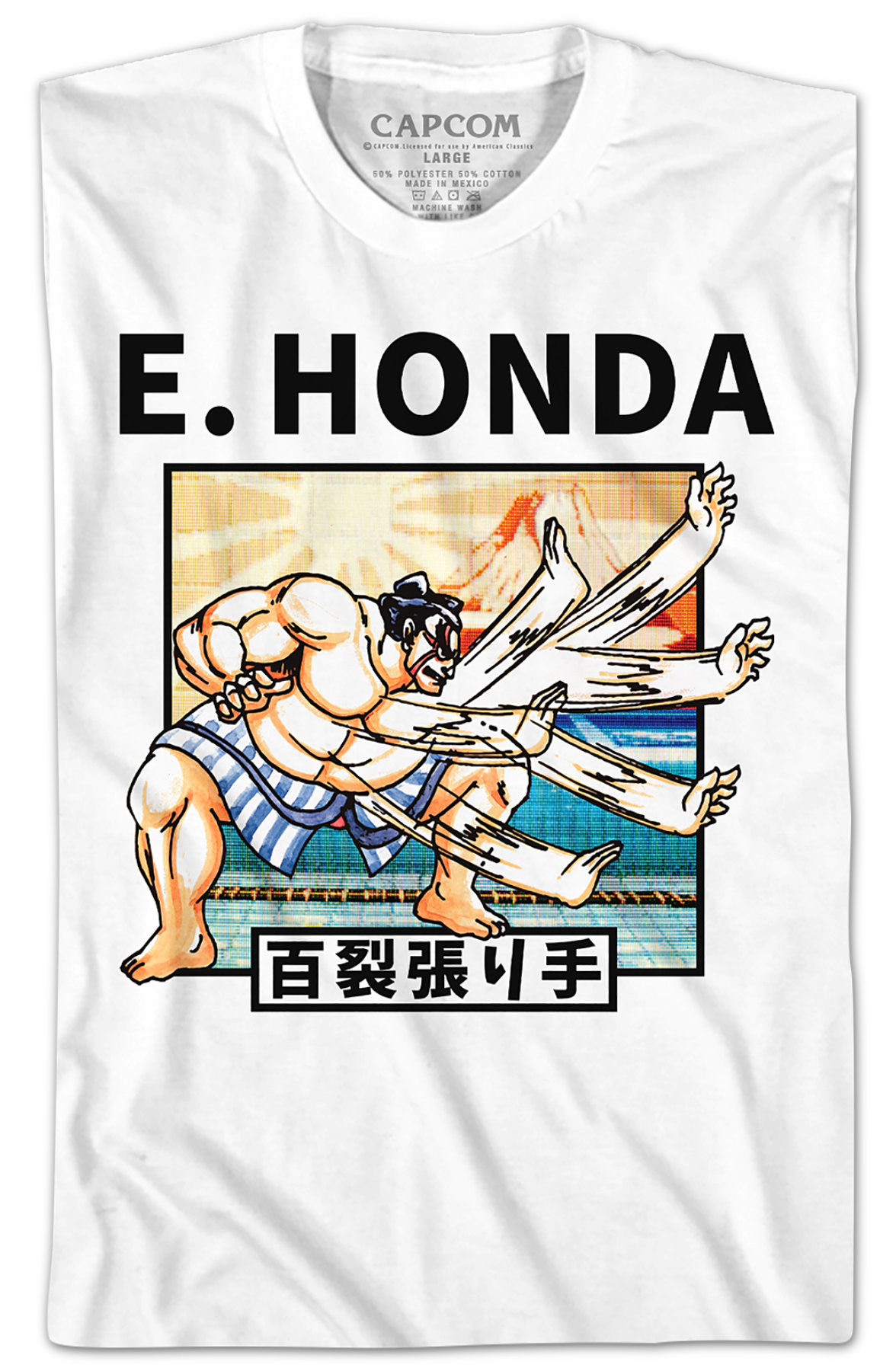 E. Honda Hundred Hand Slap Street Fighter T-Shirt Hoodie, Sweatshirt | CiraTrend.com (Image 2)