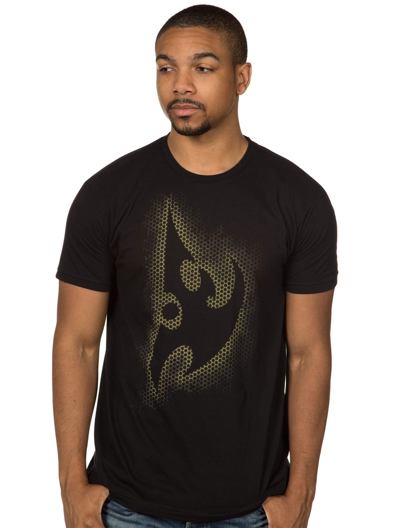 StarCraft II Mens T-Shirt - StarCraft II Protoss Honeycomb Grid Logo Hoodie, Sweatshirt | CiraTrend.com (Image 1)