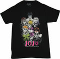 Jojo's Bizarre Adventure Mens T-Shirt - 6 Sketch Over Golden Wind Logo Hoodie, Sweatshirt | CiraTrend.com