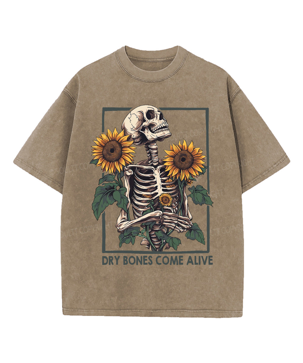 Dry Bones Come Alive Washed Christian Style002 T-Shirts, Hoodie, Sweatshirt