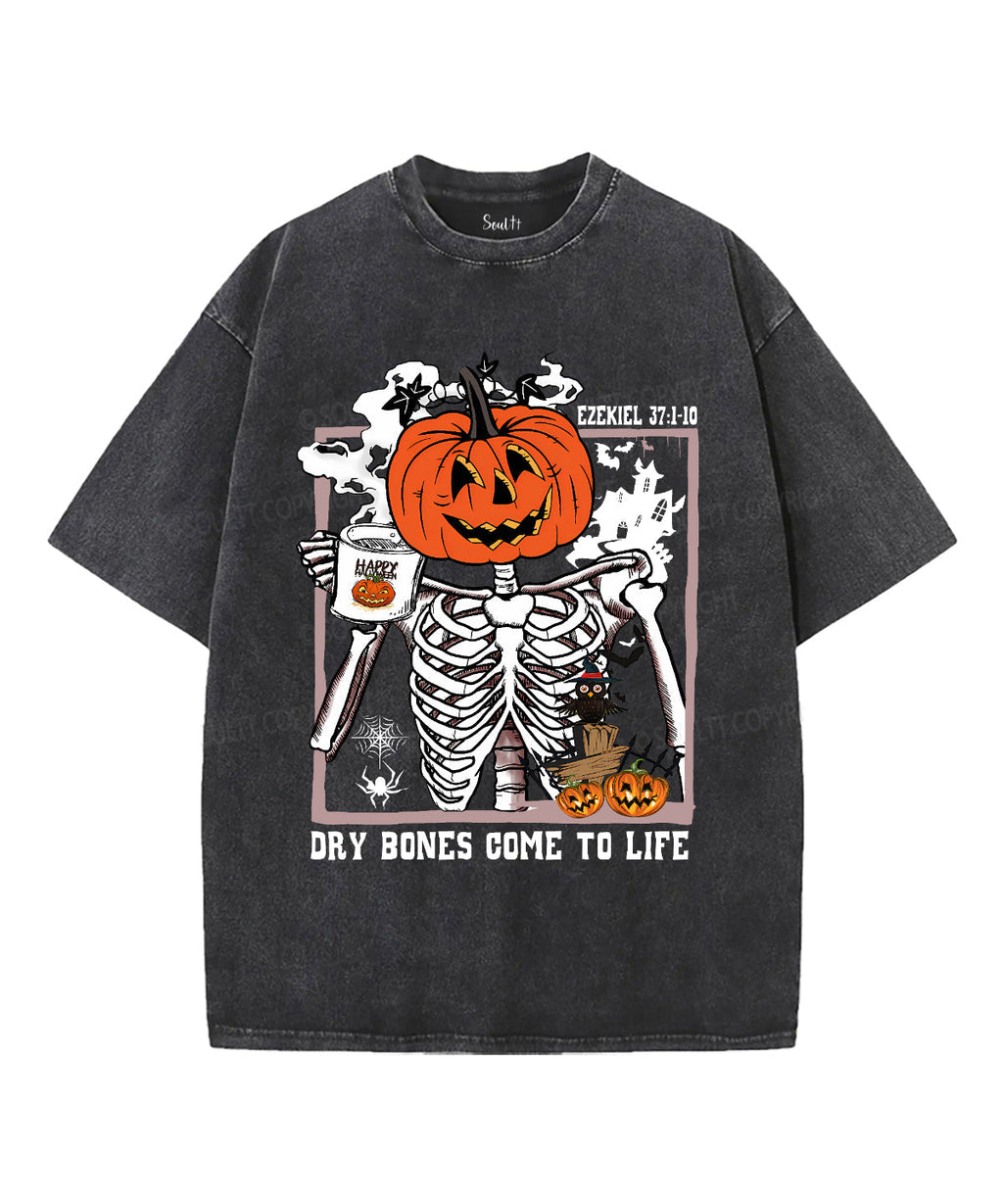 Dry Bones Come To Life Unisex Washed Christian T-shirt Style009 Hoodie, Sweatshirt | CiraTrend.com (Image 2)