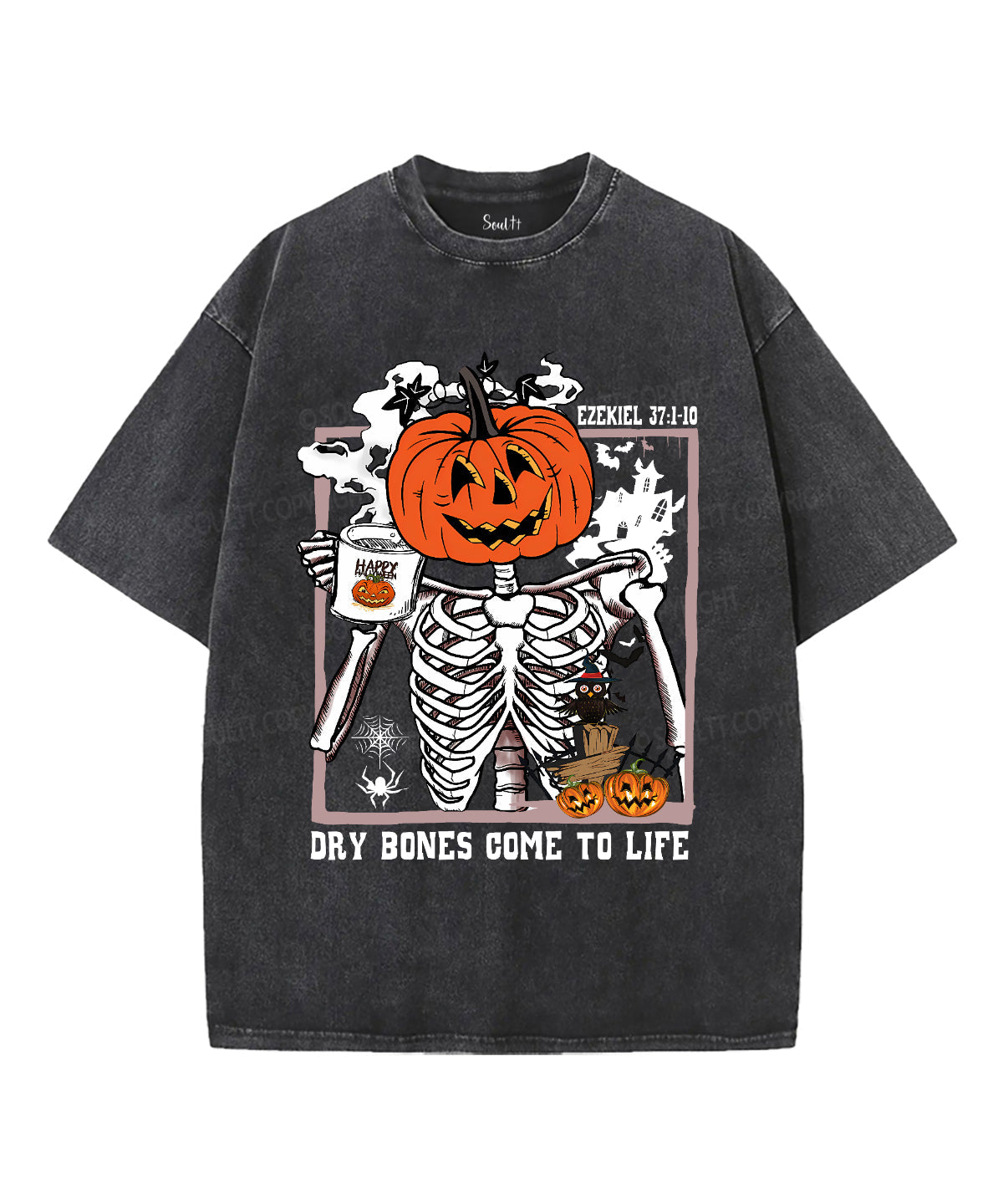Dry Bones Come To Life Unisex Washed Christian T-shirt Style009 Hoodie, Sweatshirt | CiraTrend.com (Image 2)