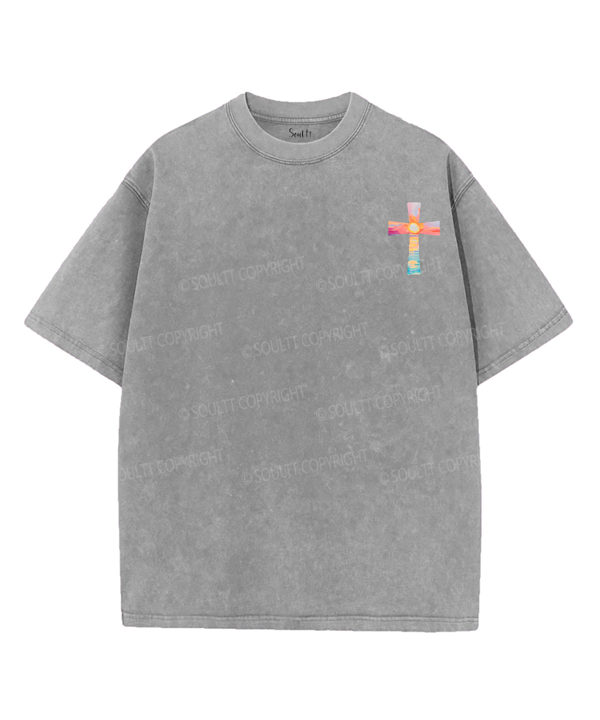 His Mercies Are New Double Sided Unisex Washed Christian T-shirt Style002 Hoodie, Sweatshirt | CiraTrend.com (Image 4)