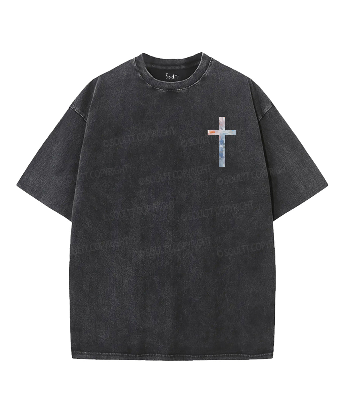 Be Still Double Sided Unisex Washed Christian T-shirt Hoodie, Sweatshirt | CiraTrend.com (Image 2)