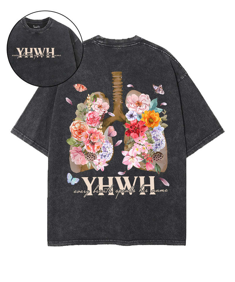 Every Breath Speaks His Name Double Sided Washed Christian Style003 T-Shirts, Hoodie, Sweatshirt
