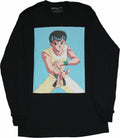 Yu Yu Hakusho Long Sleeve Yuske Battle Ready Blue Box T-Shirts, Hoodie, Sweatshirt