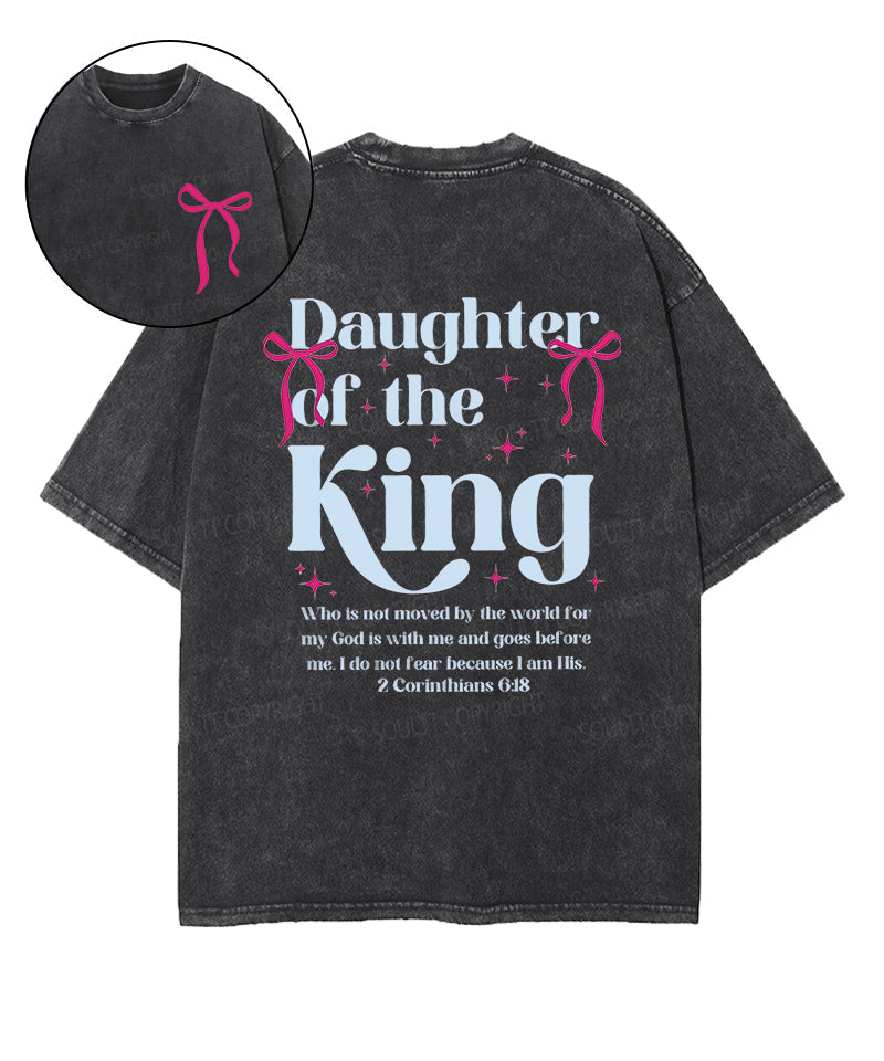 Daughter King Double Sided Washed Christian T-Shirts, Hoodie, Sweatshirt