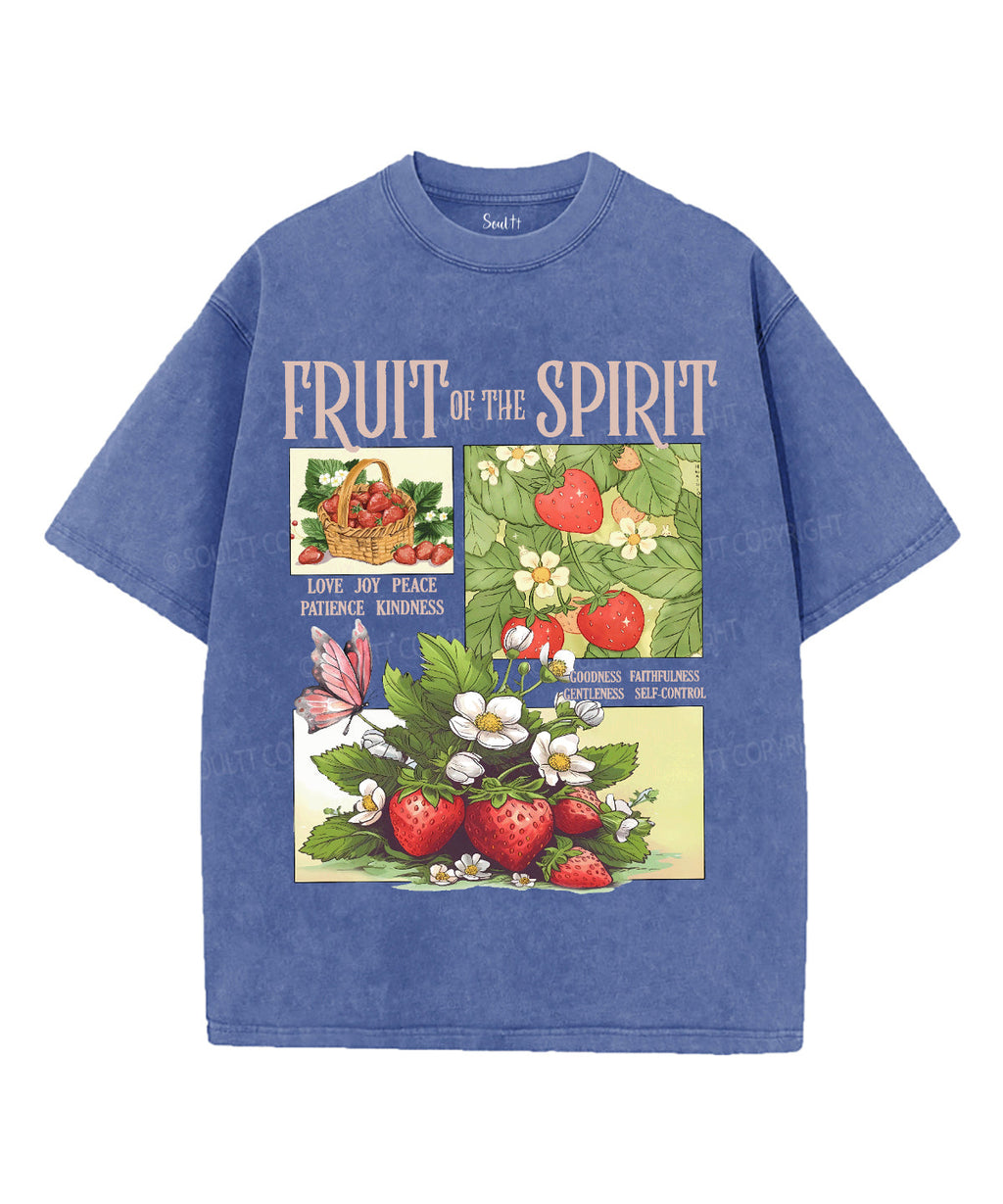 Fruit Spirit Washed Christian Style009 T-Shirts, Hoodie, Sweatshirt