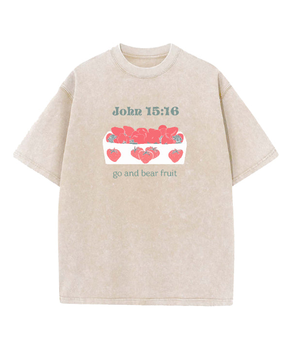 Go Bear Fruit Washed Christian T-Shirts, Hoodie, Sweatshirt