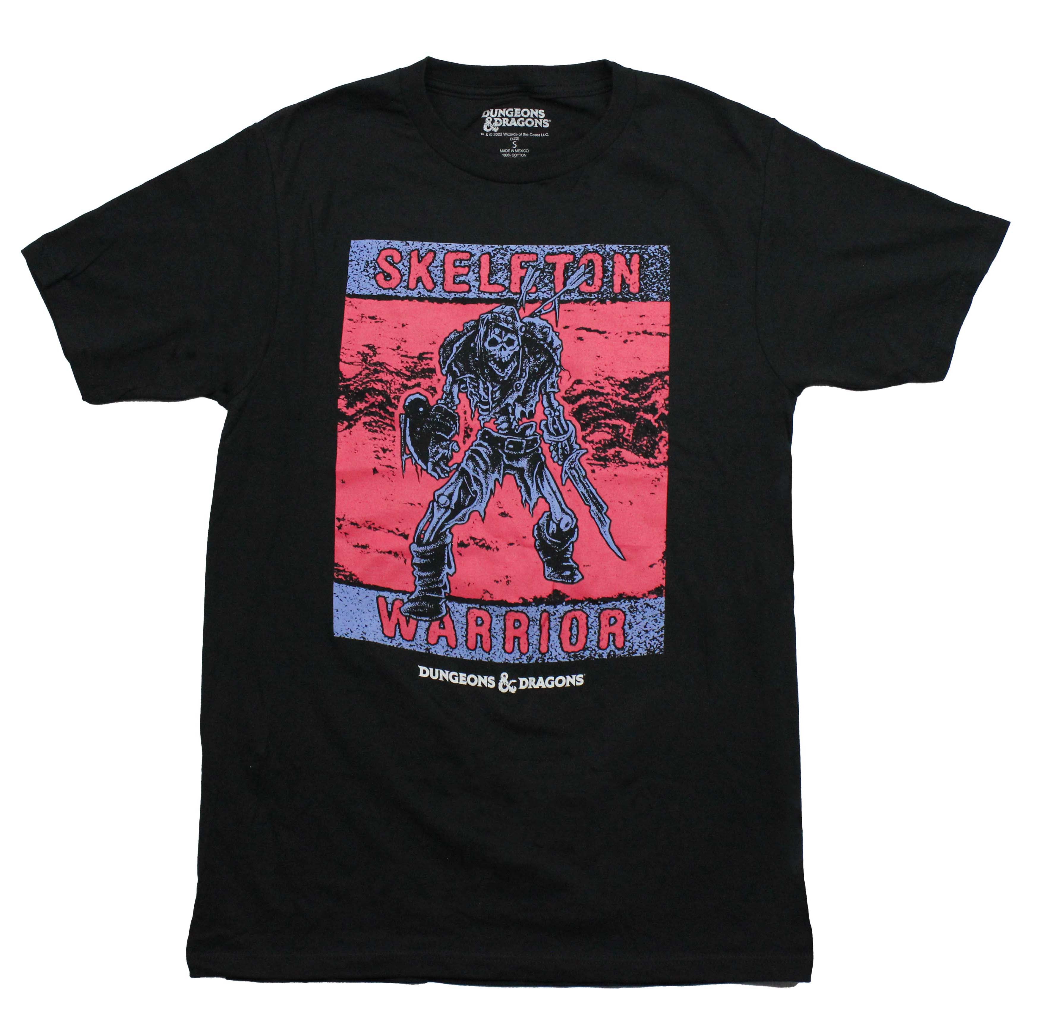 Dungeons & Dragons  Mens T-Shirt - Skeleton Warrior Image Hoodie, Sweatshirt | CiraTrend.com