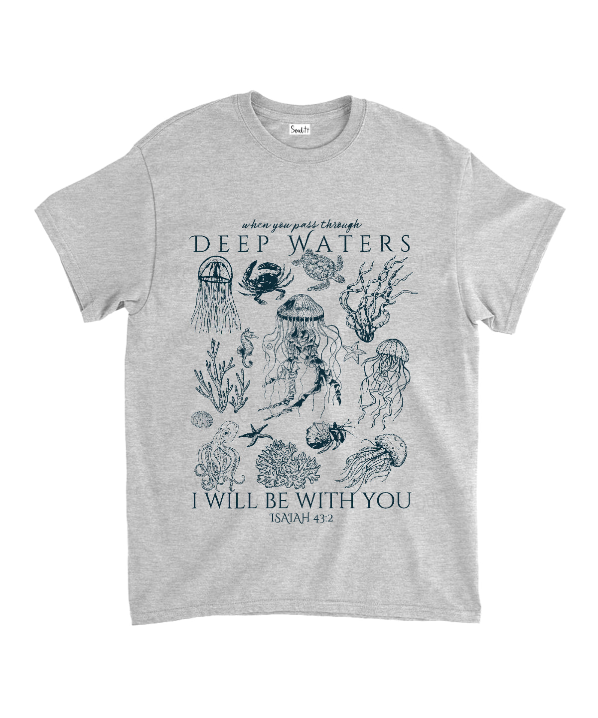 I Will Be With You Unisex Cotton Christian T-Shirt Style004 Hoodie, Sweatshirt | CiraTrend.com (Image 3)