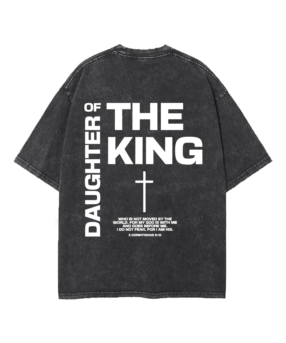 Daughter King Double Sided Washed Christian Style001 T-Shirts, Hoodie, Sweatshirt