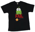 Cut the Rope (Blockbuster App) Mens T-Shirt  - On Nom Says Fail on Black Hoodie, Sweatshirt | CiraTrend.com