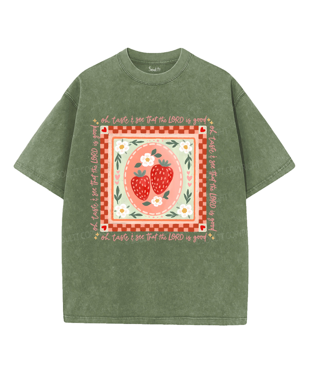 Fruit Of The Spirit Unisex Washed Christian T-shirt Style017 Hoodie, Sweatshirt | CiraTrend.com (Image 3)