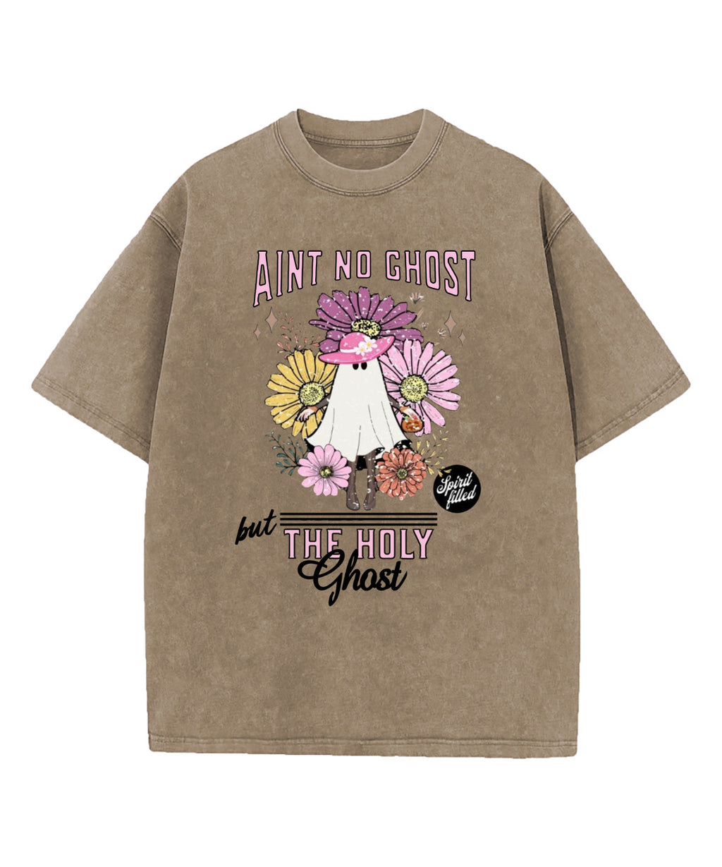 Aint No Ghost Washed Christian T-shirt Hoodie, Sweatshirt | CiraTrend.com (Image 5)