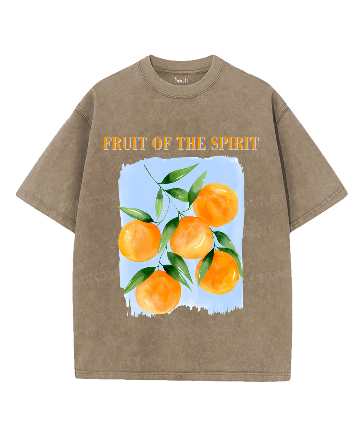 Fruit Of The Spirit Unisex Washed Christian T-shirt Style005 Hoodie, Sweatshirt | CiraTrend.com (Image 5)