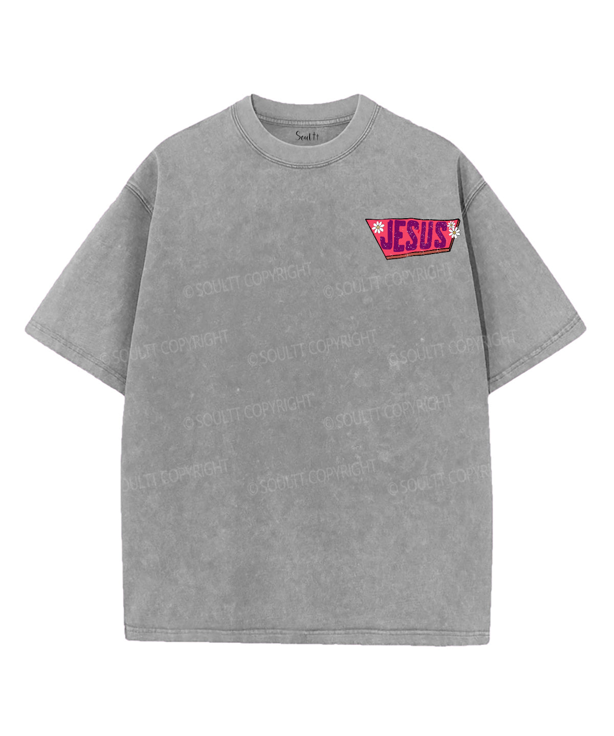 Jesus Is Way Double Sided Washed Christian T-Shirts, Hoodie, Sweatshirt