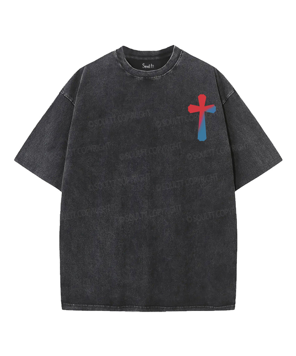 God Bless USA Double Sided Washed Christian T-Shirts, Hoodie, Sweatshirt