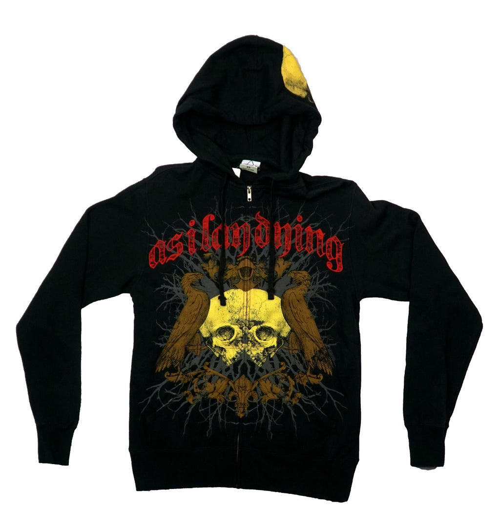 As I Lay Dying  Zip Up Jacket Mens Hoodie Band Skull Crest Zip Up T-Shirts, Sweatshirt | CiraTrend.com (Image 1)