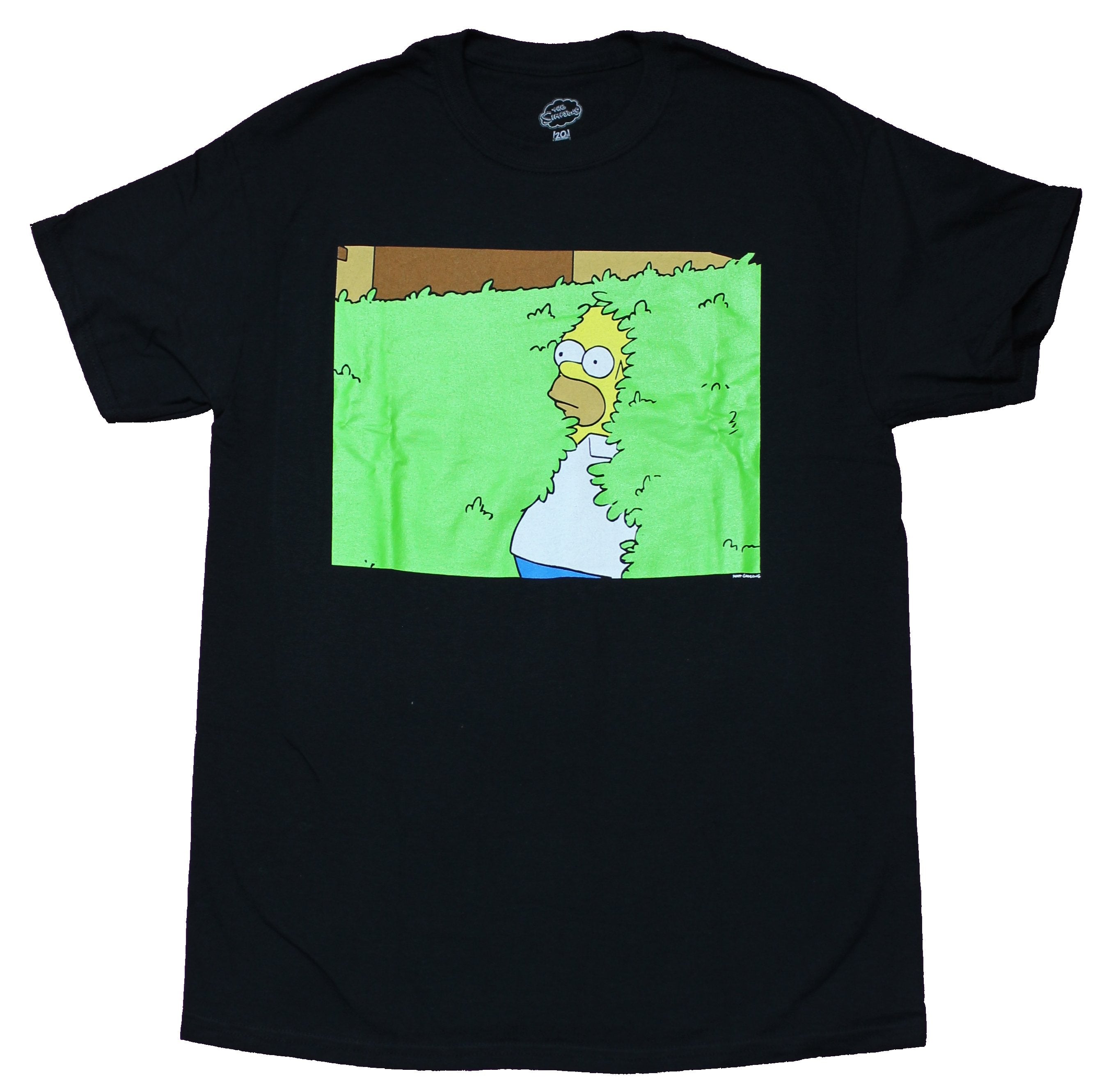 The Simpsons Mens T-Shirt - Homer in The Bushes Meme Hoodie, Sweatshirt | CiraTrend.com