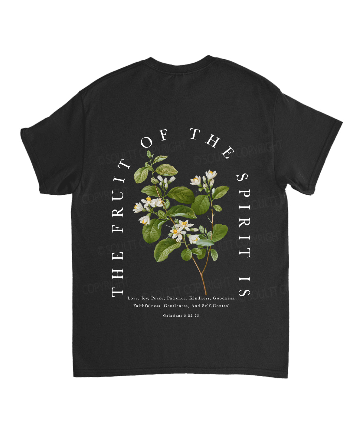 Fruit Spirit Double Sided Cotton Christian Style004 T-Shirts, Hoodie, Sweatshirt