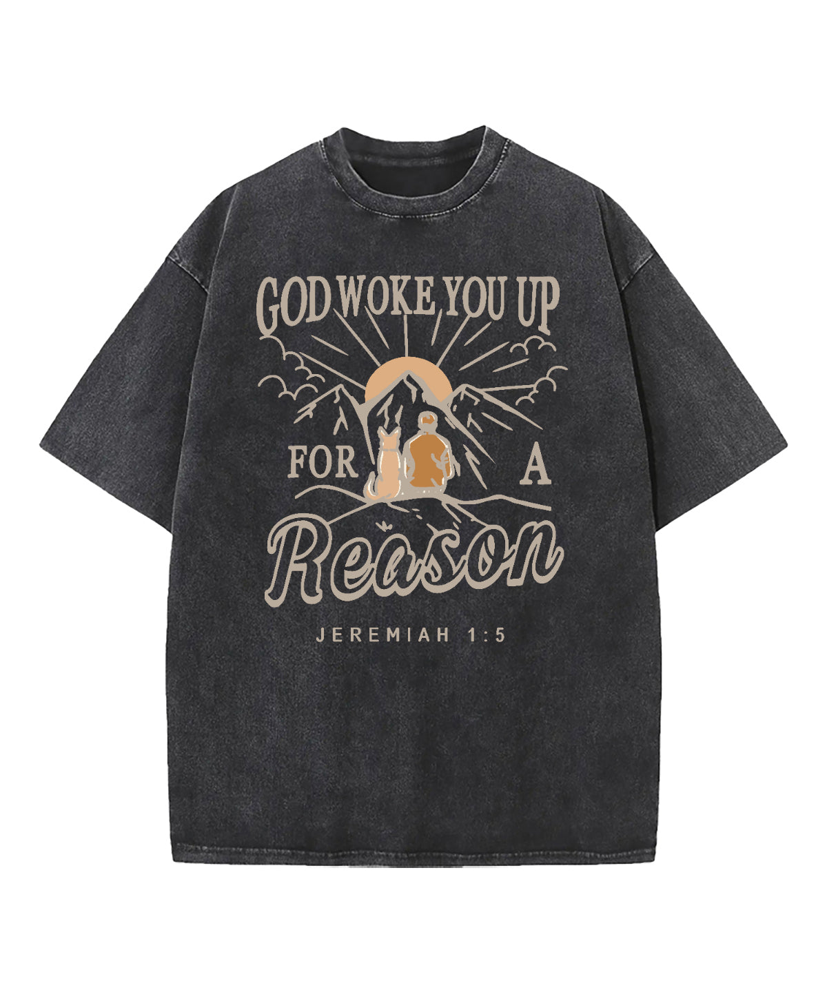 God Woke You Up Washed Christian T-Shirts, Hoodie, Sweatshirt