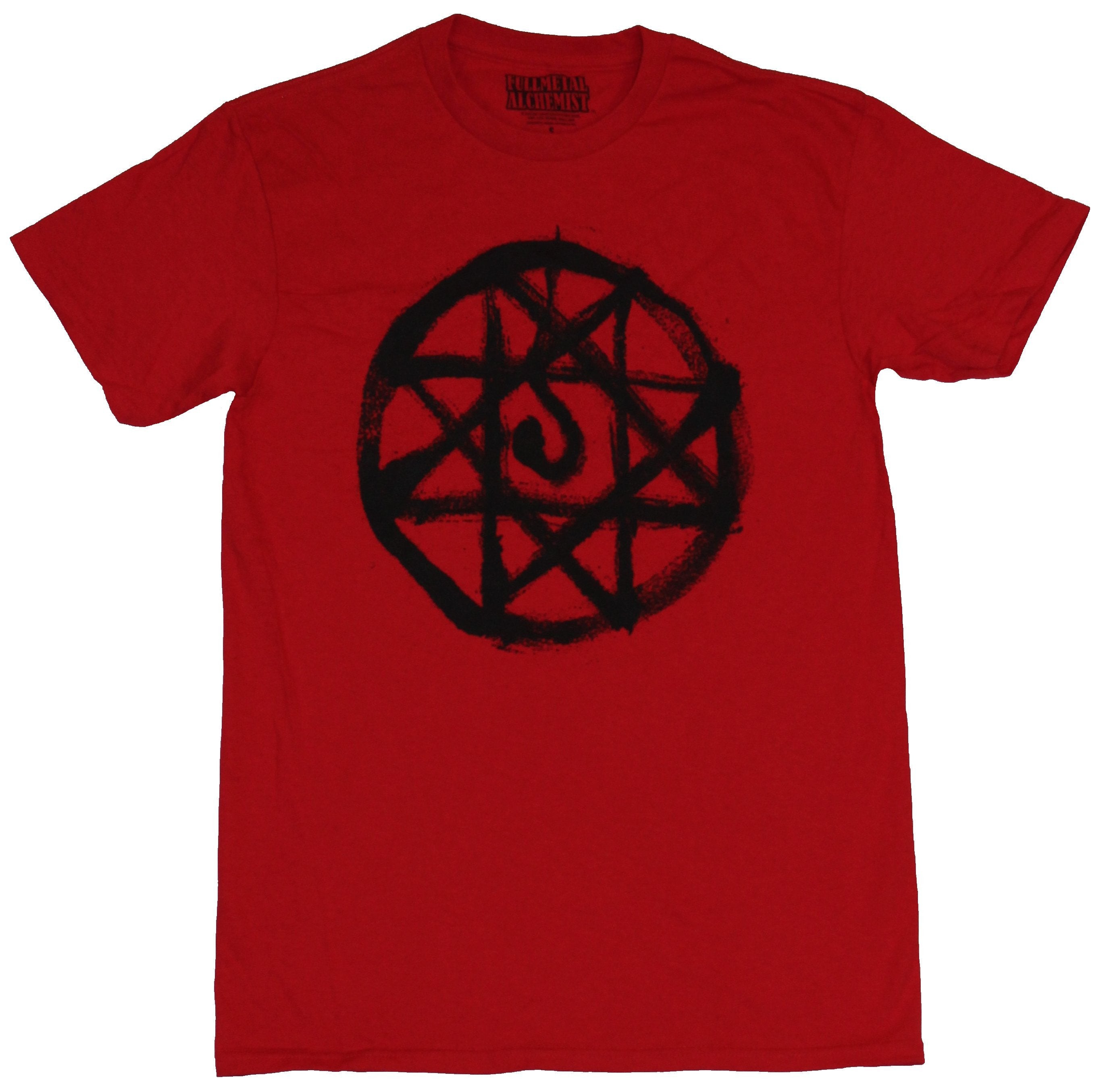 Fullmetal Alchemist Mens T-Shirt -  Al's Blood seal Image Hoodie, Sweatshirt | CiraTrend.com