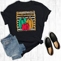 Happy Fall Y'all Stripes Graphic Tee