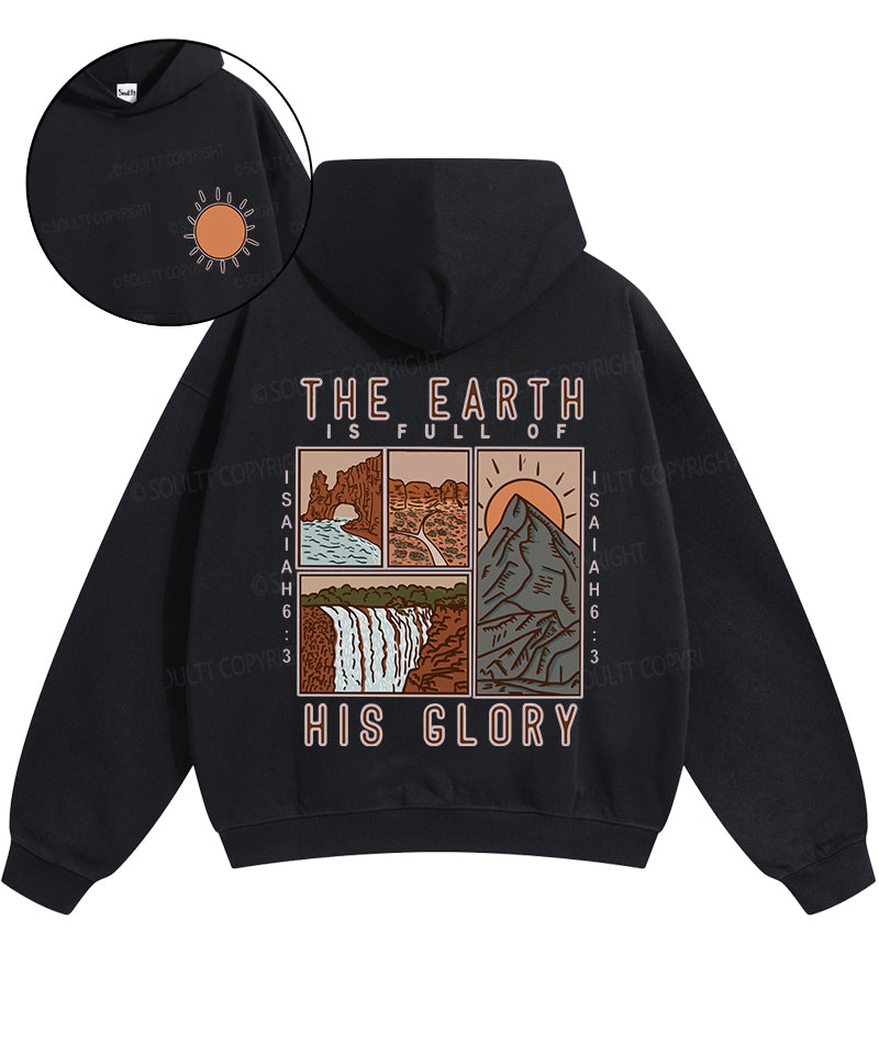 Earth Is Full His Glory Double Sided Cotton Christian T-Shirts, Hoodie, Sweatshirt