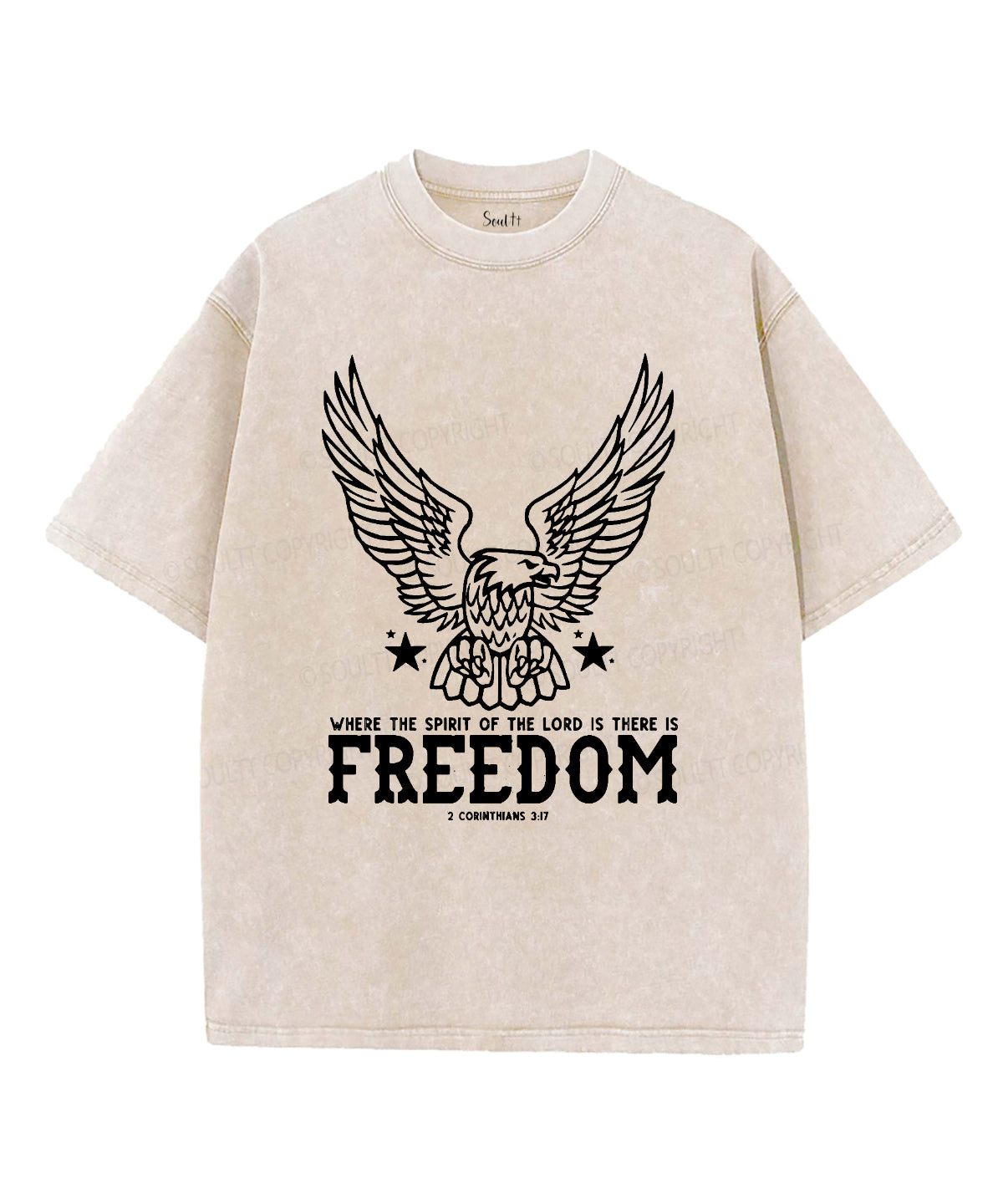 Where The Spirit Of The Lord Is Washed Christian T-shirt Hoodie, Sweatshirt | CiraTrend.com (Image 4)