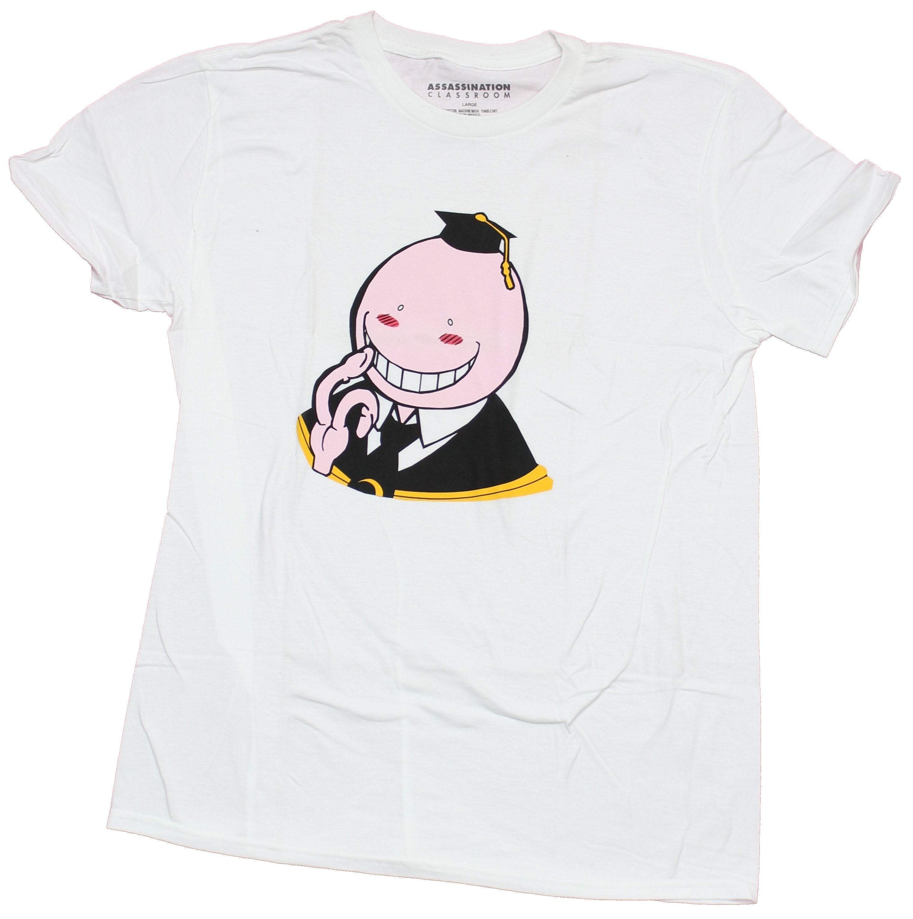 Assassination Classroom Mens T-Shirt - Koro Sensei Smiling Blushing Face Hoodie, Sweatshirt | CiraTrend.com