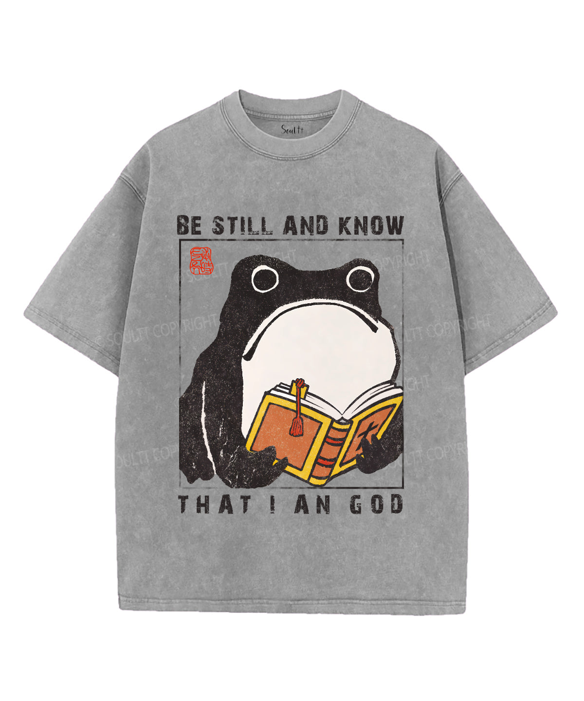 Be Still And Know Unisex Washed Christian T-shirt Style002 Hoodie, Sweatshirt | CiraTrend.com (Image 3)