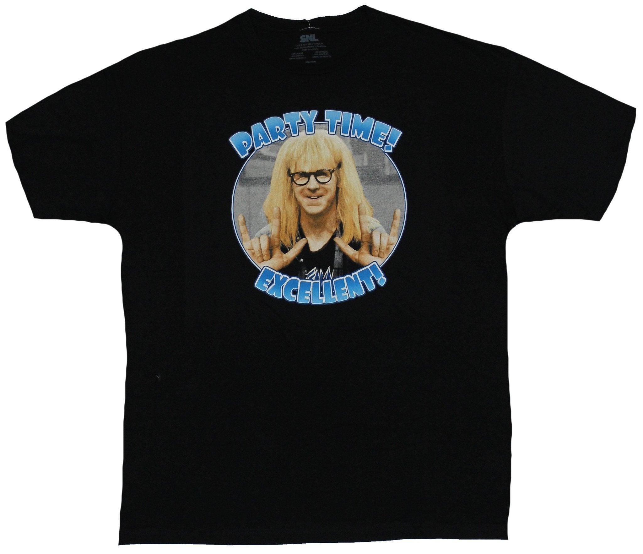 Saturday Night Live Mens T-Shirt - Party Time Excellent! Rocking Garth Image Hoodie, Sweatshirt | CiraTrend.com