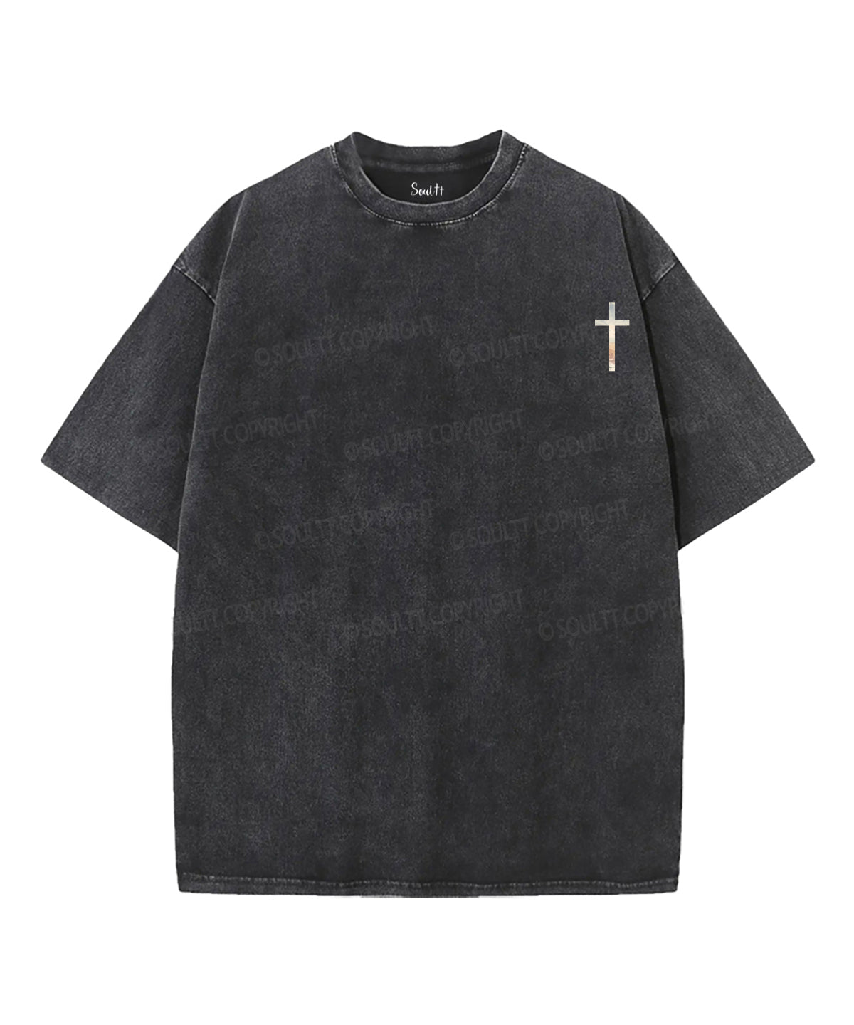 His Mercies Are New Every Morning Double Sided Unisex Washed Christian T-shirt Style003 Hoodie, Sweatshirt (Image 4)