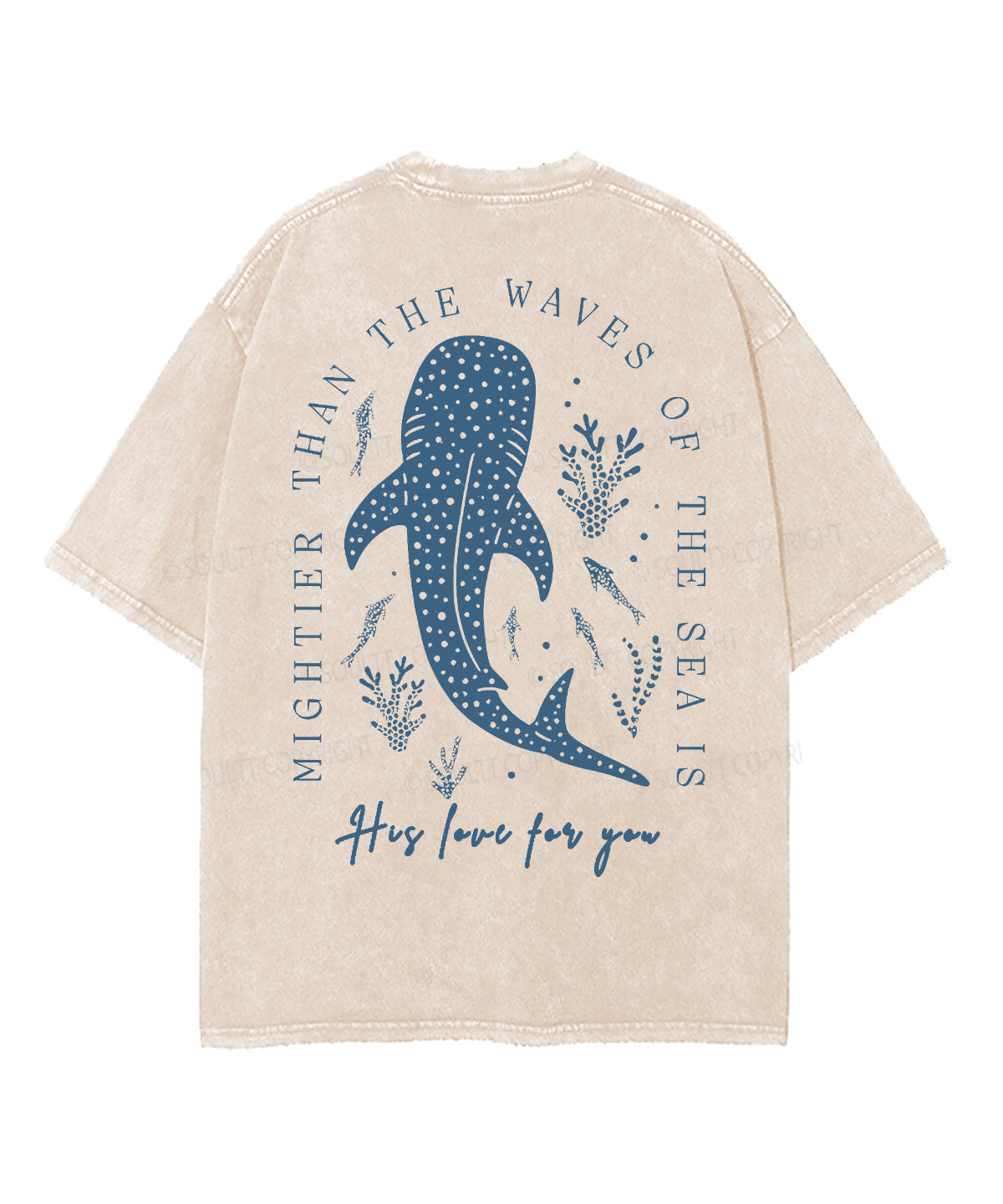 His Love For You Double Sided Unisex Washed Christian T-shirt Style002 Hoodie, Sweatshirt | CiraTrend.com (Image 4)