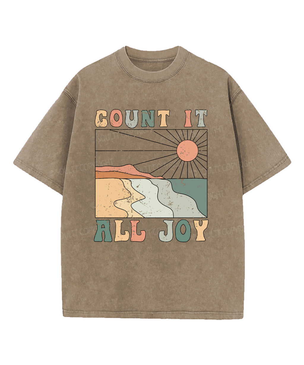 Count All Joy Washed Christian T-Shirts, Hoodie, Sweatshirt