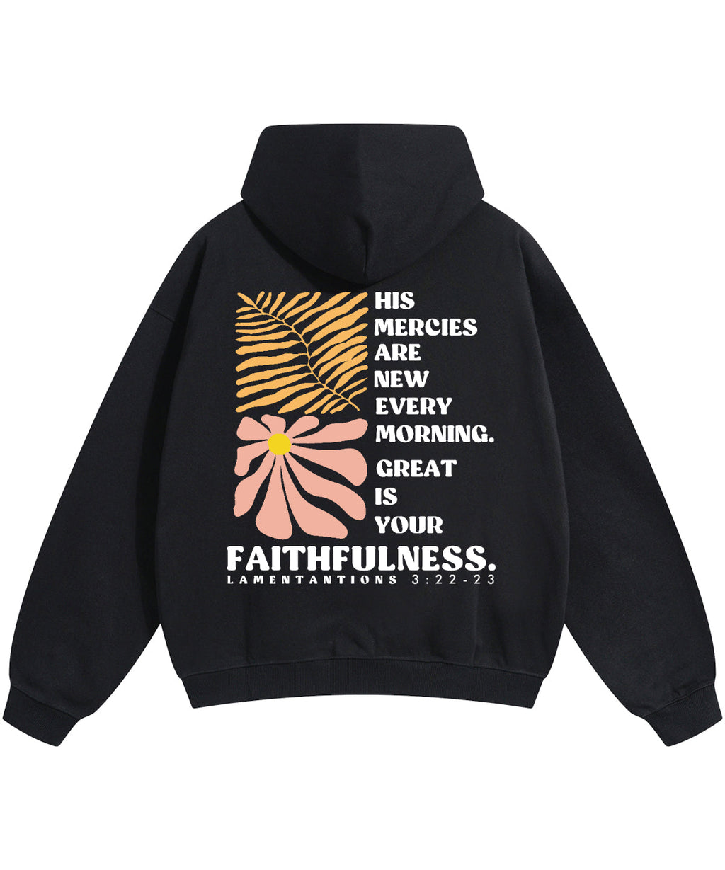He Mercies Are New Double Sided Cotton Christian T-Shirts, Hoodie, Sweatshirt