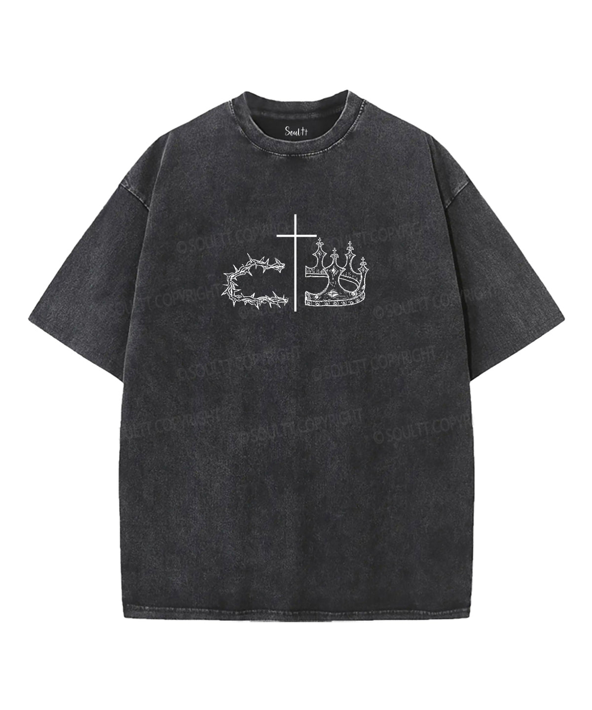 King Of Kings Double Sided Unisex Washed Christian T-shirt Style001 Hoodie, Sweatshirt | CiraTrend.com (Image 2)
