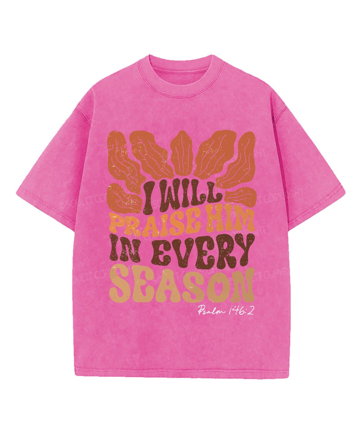I Will Praise Hime Washed Christian T-shirt Hoodie, Sweatshirt | CiraTrend.com (Image 3)