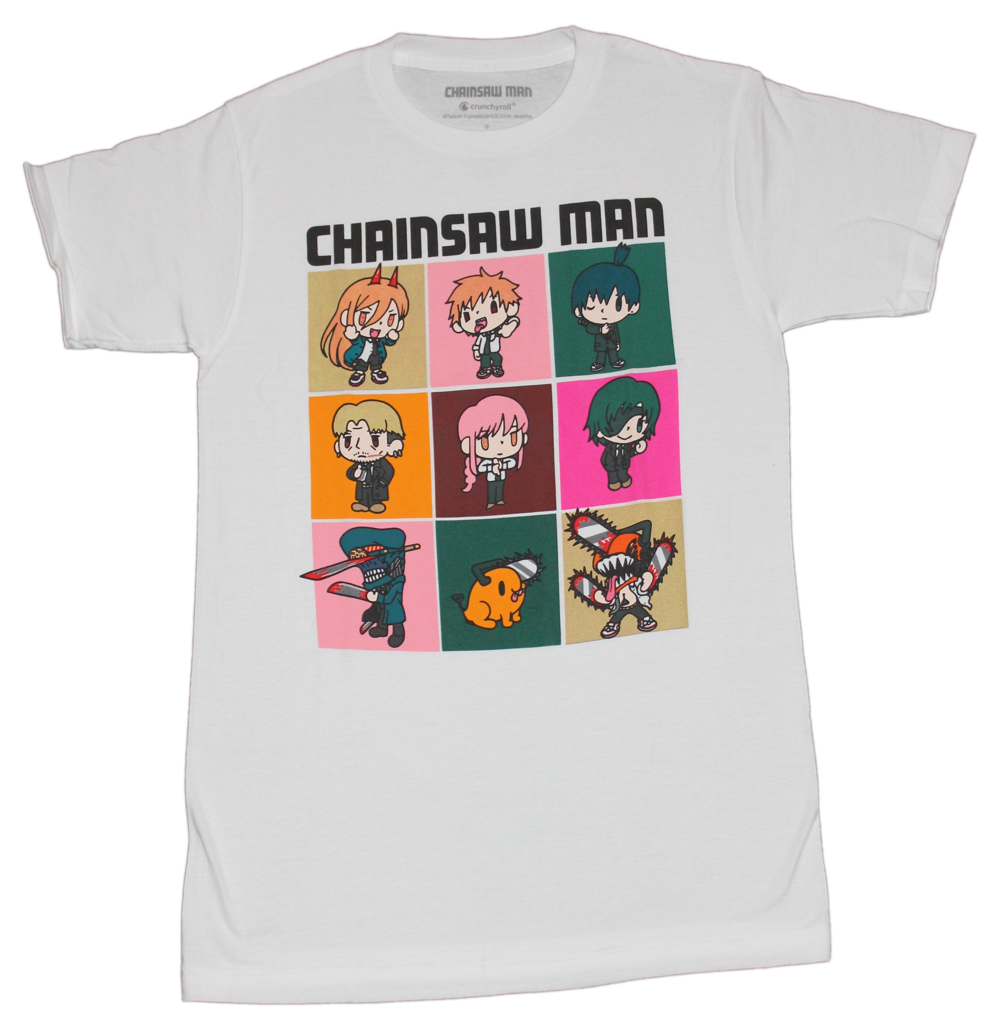Chainsaw Man Mens T-Shirt - Chibi Character Boxes Hoodie, Sweatshirt | CiraTrend.com