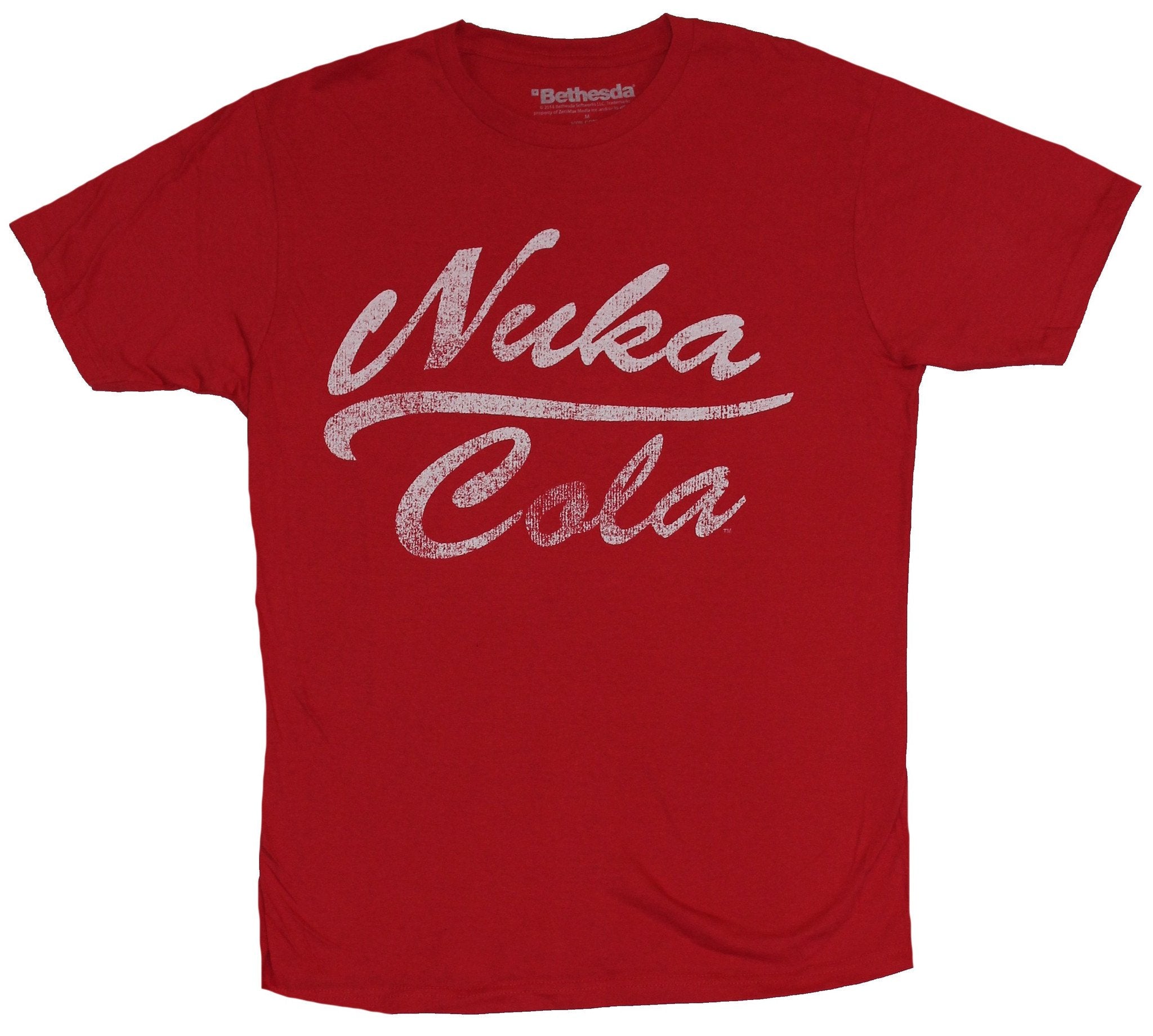 Fallout Mens T-Shirt - Distressed Nuka Cola Simple Logo Image Hoodie, Sweatshirt | CiraTrend.com