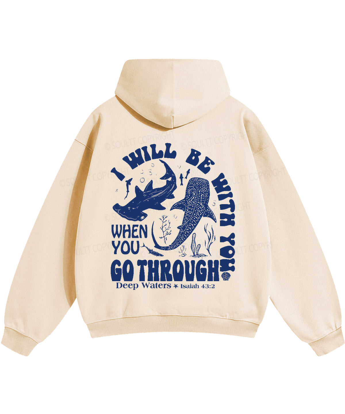 I Will Be With You Double Sided Unisex Cotton Christian Hoodie Style001 T-Shirts, Sweatshirt | CiraTrend.com (Image 5)