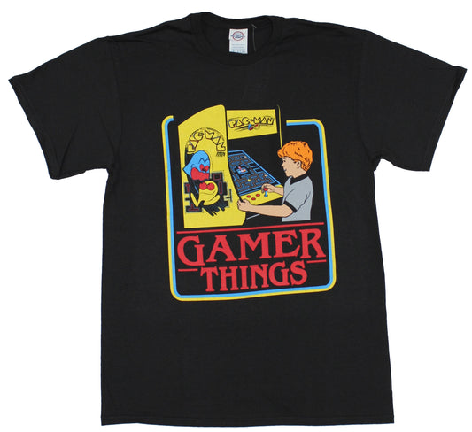 Pac-Man Mens T-Shirt - Gamer Things Retro Cabinet Playing Artwork